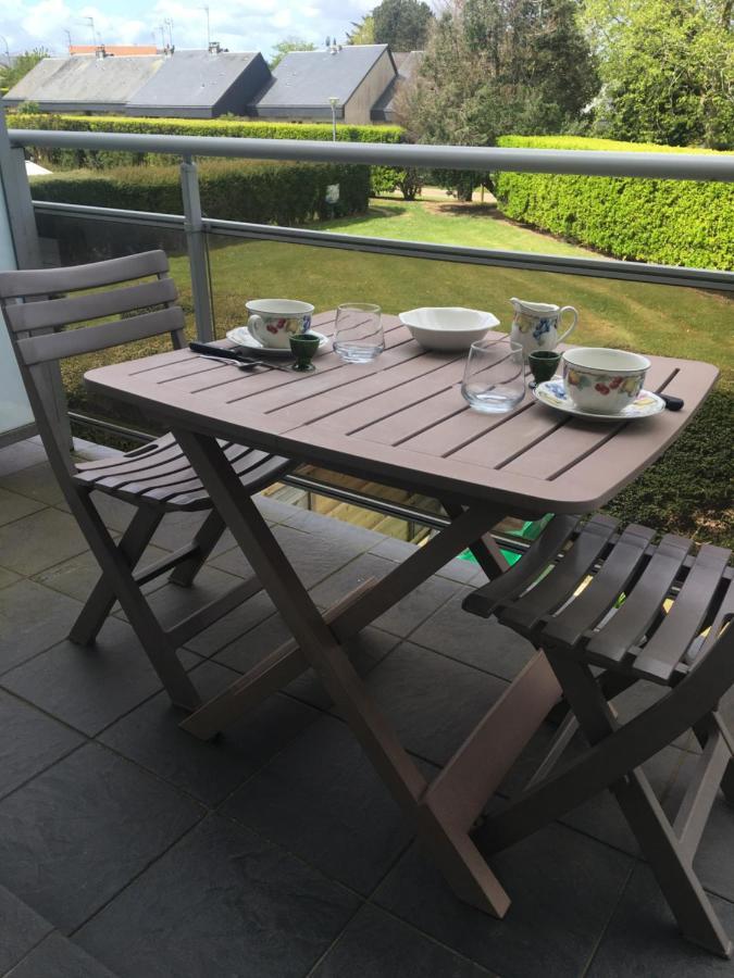 Appartamento Studio Vue Sur Jardins - Tout Confort Proche Mer Courseulles-sur-Mer Esterno foto